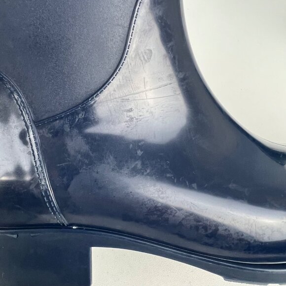 Tommy Hilfiger Womens Karissa Blue Rain Boots Pull On Water Resistant size 9 - Picture 14 of 16